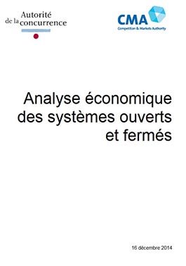 Etude analyse économique des systèmes ouverts et fermés