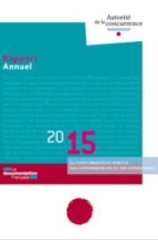 Couverture du rapport annuel 2015