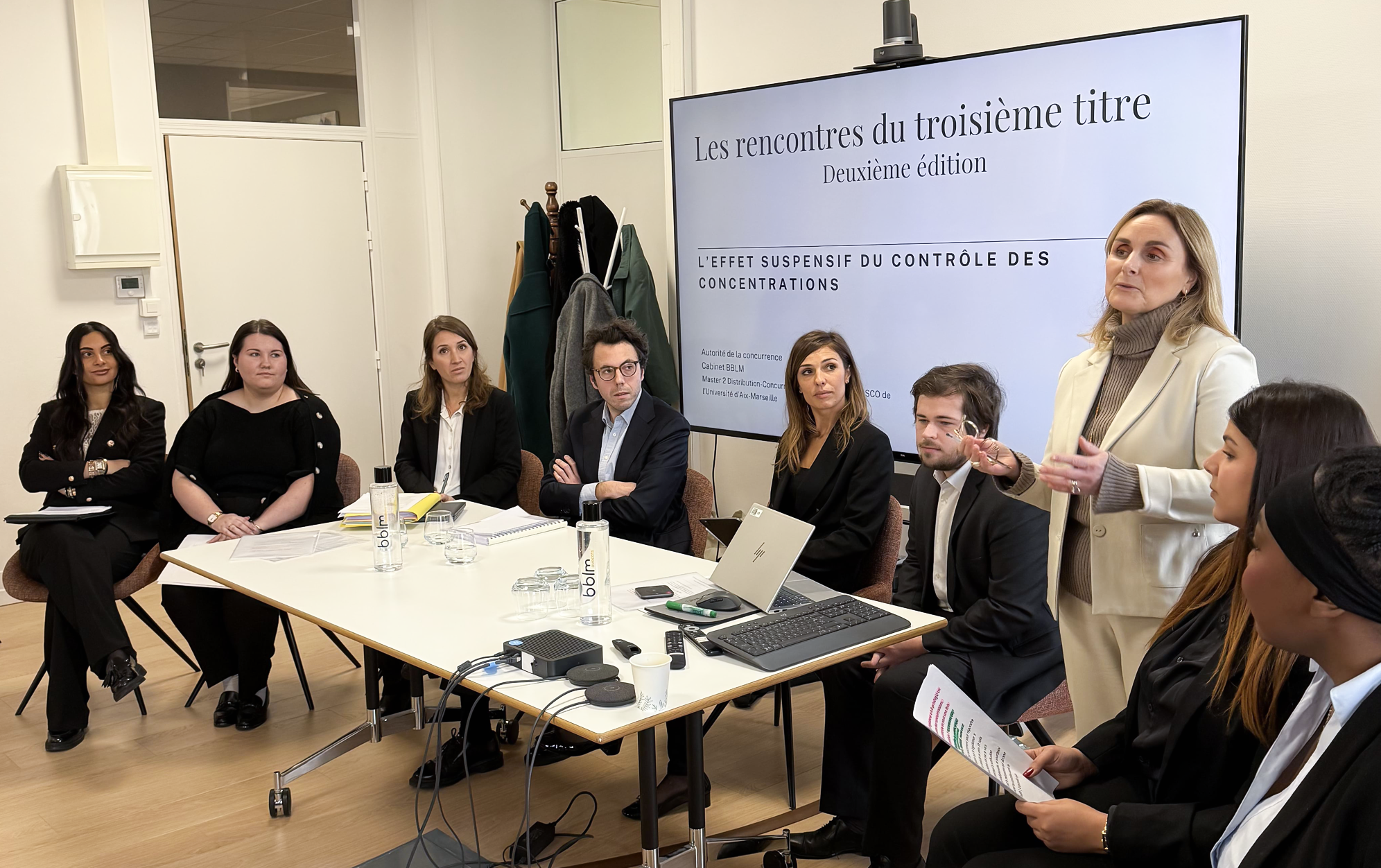 Rencontres du 3e titre, salle de réunion