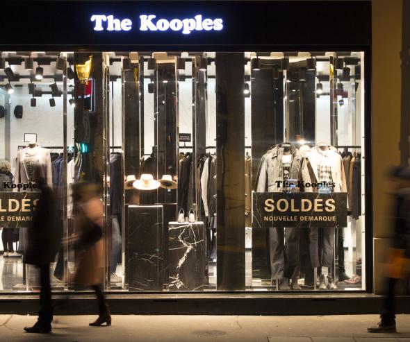 Photo boutique the Kooples